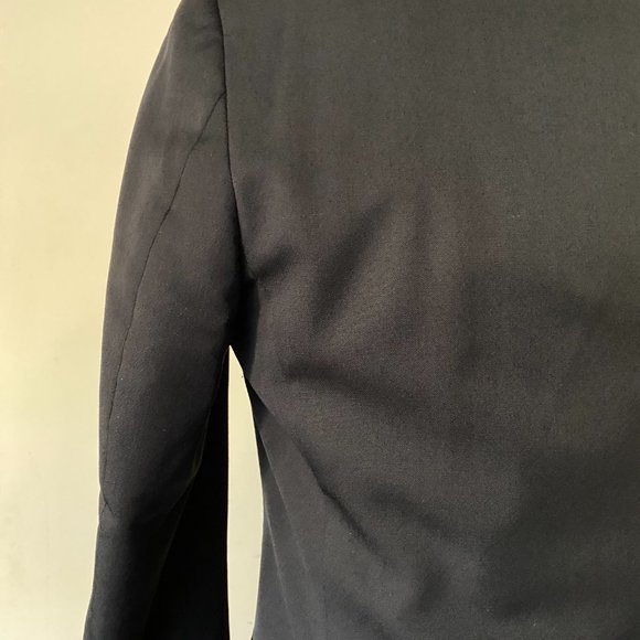 Ike Two Button Notch Tuxedo Jacket - Various Sizes - Black - Picture 8 of 9